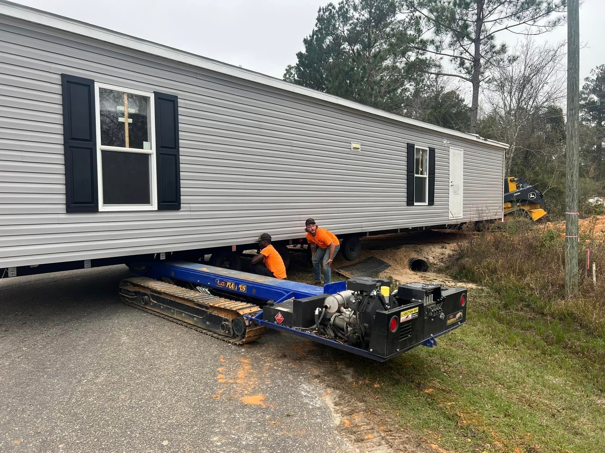 Trailer Home Movers Mobile home Setup Near Me